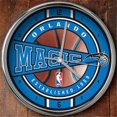 thumbnail image 1 of Orlando Magic Chrome Wall Clock, 1 of 1