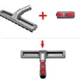 thumbnail image 5 of Premium Horsehair Floor Brush Attachment for Dy*son V6 V7 V8 V10 V11 V15 DC59 & More Durable Plastic Handle with Red Bristle Head, 5 of 5