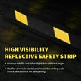 thumbnail image 3 of 36" Rubber Curb Parking Block Car RV Trailer Wheel Stopper Stop Aid 2 Packs, 3 of 9
