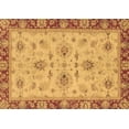 thumbnail image 1 of Ahgly Company Indoor Rectangle Oriental Brown Traditional Area Rugs, 2' x 5', 1 of 4