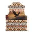 thumbnail image 5 of Pzuqiu Aztec Tribal Boy Outerwear Vest 4T Casual Clothes for Boys Zipper Winter Sleeveless Jacket with Pockets Fashion Versatile Warm Winter Coat for Teens Girls Boys Kids, 5 of 7