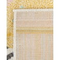 thumbnail image 5 of Unique Loom Whimsy Kids Collection Area Rug - Wildlife (5' 3" x 8' Rectangle Ivory/Light Blue), 5 of 9