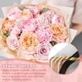thumbnail image 4 of Uxcell Flower Wrapping Paper, Marble Gold Edge Floral Bouquet Wrapping Paper Waterproof Florist Supplies Packaging Paper for DIY Wedding Birthday Gift Marble White, 4 of 7