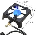 thumbnail image 6 of Vivicreate 10,000 BTU Portable Propane Single Burner Stove with Auto Ignition, Ideal for Camping, Tailgating, and Outdoor Cooking, 6 of 6