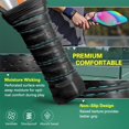 thumbnail image 3 of Pickleball Paddles Set Of 2, Fiberglass Surface, Neon Fluid Print, 4 Balls & Bag, 3 of 5