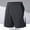Dark Gray, variant on Mens Basketball Shorts Cycling Running Outdoor Sports Versatile Five Quarter Pants Solid Color Casual Shorts