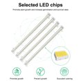 thumbnail image 3 of Matsuzay Tiras de luz LED para cultivo USB, Control de cable ABS, Phytolamp, espectro completo ajustable, vida IP20, resistente al agua para invernadero Jardín y Patio Cuatro Cabezas Rojo Azul Matsuzay HA011849-09B, 3 of 6