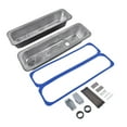 thumbnail image 7 of NEWZQ Tall Aluminum Finned Center Bolt Vortec Valve Covers Black for Chevy 5.0L & 5.7L 283 350 450, 7 of 7