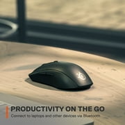 SteelSeries - Rival 3 Lightweight Wireless Optical Gaming Mouse with Brilliant Prism RGB Lighting - Black