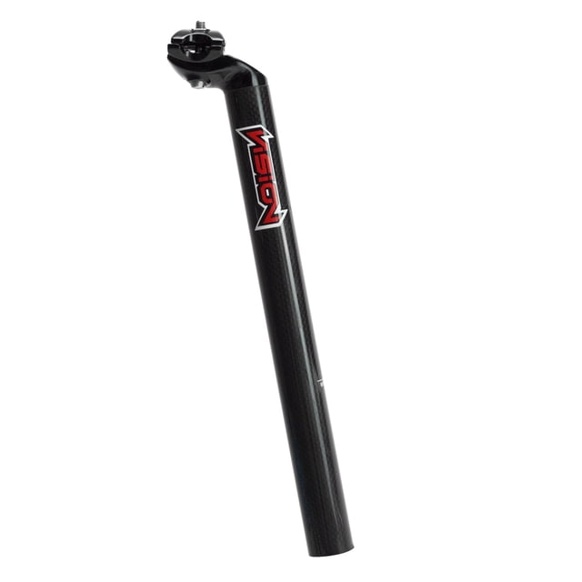Poste de asiento para bici carbon negro 27.2x300mm negro M
