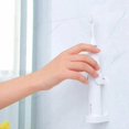 thumbnail image 3 of Wall-Mounted Toothbrush Organizer, 4-Pack Self-Adhesive Holder for Bathroom and Kitchen Use, 3 of 5