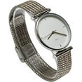 thumbnail image 3 of Blekon Collections Women's 34mm Case Japanese Quartz Modern Trendy Two-Tone Mesh Bracelet Wristwatch, 3 of 5
