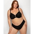 thumbnail image 4 of Silky Smooth Micro Unlined Bra - Black Hue, 4 of 5