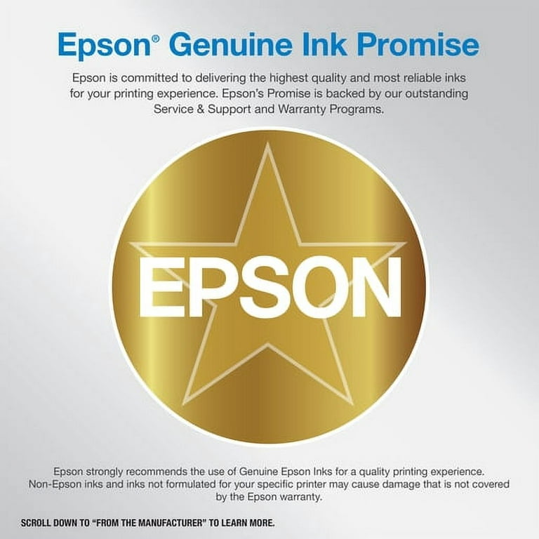 Epson EcoTank ET-2850, Imprimante multifonction Noir, Jet d'encre,  Impression couleur, 5760 x 1440 DPI, Copie couleur, A4, Noir