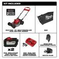 thumbnail image 2 of 21" M18 Fuel Cordless Lawn Mower Kit - 18V, 2 of 2