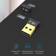 5.3 Bluetooth USB Adapter, 0-20m Wireless Receiver for PC Win11, 21.8mm