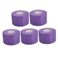 thumbnail image 4 of CRAFTHROU 5 Rouleaux de Bandes Extensibles pour Protection des Cheveux en Usage Professionnel en Salon Papier Violet, 4 of 7