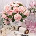 thumbnail image 4 of Flores artificiales rosas para hacer tú mismo ramos de boda, centros de mesa, fiestas, baby showers, decoración del hogar, 4 of 5