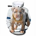 thumbnail image 3 of Sudadera con capucha informal de moda para hombre, sudadera con estampado 3D de bulldog, sudadera holgada de talla grande para primavera y otoño, 3 of 5