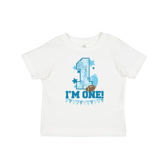 Inktastic I'm One (football) Boys or Girls Baby T-Shirt