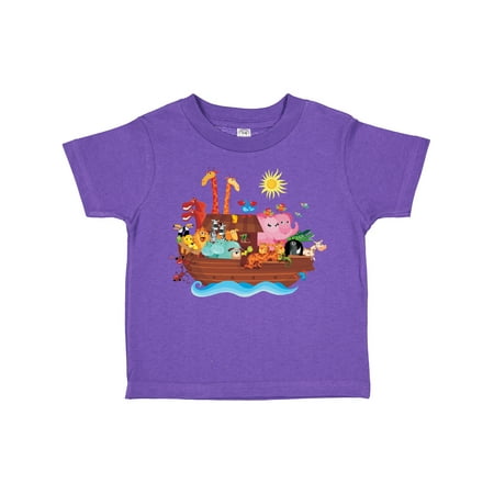 

Inktastic Animal Ark Bible Story Christian Gift Toddler Boy or Toddler Girl T-Shirt