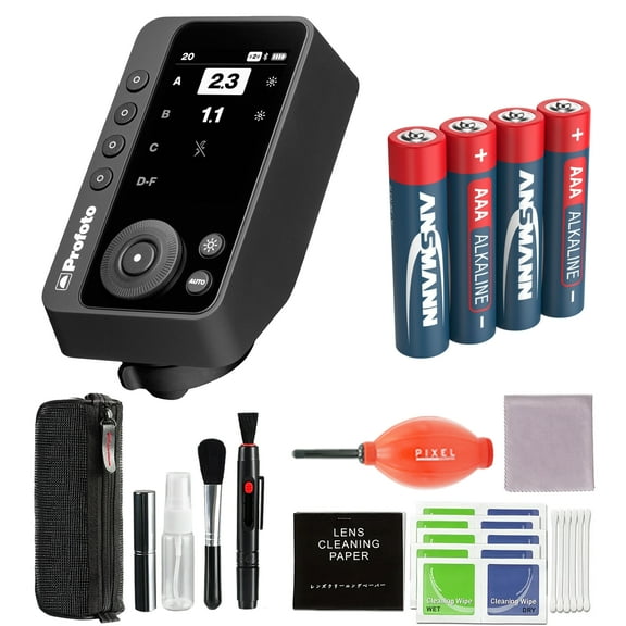 Profoto Connect Pro Remote for Nikon Bundle with Varta AAA Battery, Blower and Additional Accessories
