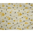 thumbnail image 4 of oneOone Polyester Lycra Fabric Honeycomb & Honey Bee Insect Decor Fabric Printed BTY 56 Inch Wide, 4 of 4