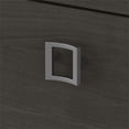 thumbnail image 4 of Echo 72W Bow Front Desk with Drawers in Charcoal Maple - Engineered Wood, 4 of 6