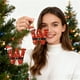 thumbnail image 4 of Adorno para Árbol de Navidad, Acrílico 2D, Colgante con 26 Letras, Manualidades Navideñas, Decoración Del Hogar, 4 of 5