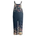 thumbnail image 4 of SDNall Jumpsuits for Women Casual Fashion Pants Overalls Rompers Printed Buttons Suspender Jumpsuit Womens Romper Sizes:S-5XL, 4 of 9