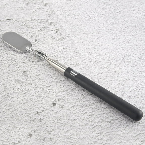 3 Pieces Telescoping Inspection Mirror Observe Tool for Check the Condition of Vehicle(Oval)
