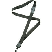 SKILCRAFT NSN6130197, 36" Deluxe Strap Swivel Hook Lanyard, 12 Per Dozen, Black