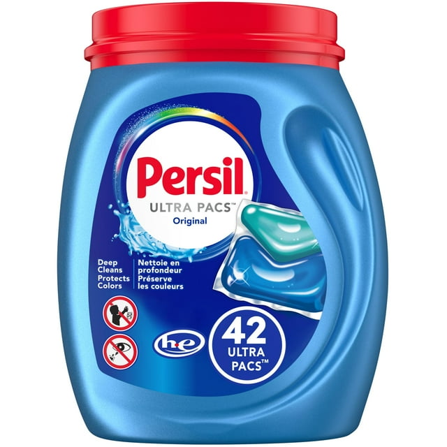 Detergente para ropa Persil Ultra Pacs Original, 42 unidades