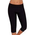 thumbnail image 2 of Xishao Mujer Shorts de Baño Deportivo Pantalones Cortos Ajustados Rush Guard C-Negro 2XL C-Negro 2XL Xishao ropa, 2 of 2