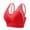Red, variant on Lace Bras for Women Solid Color Summer Fixed One Piece Bra Anti-Chafing No Show Lace Bralette Seamless Anti-Slip Bralette Skin-Friendly Lightweight Keeps Cool Bra Size 32 Pink