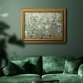thumbnail image 5 of Wexford Home Flowering Vines I Premium Framed Canvas- Ready to Hang 24X36 - Gold, 5 of 5