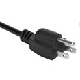 thumbnail image 2 of 0.6m Laptop Power Cord, Nema 5-15 Pin Male to IEC320 C5 Female Connector, for 3-Pole AC Adapter, 2 of 4