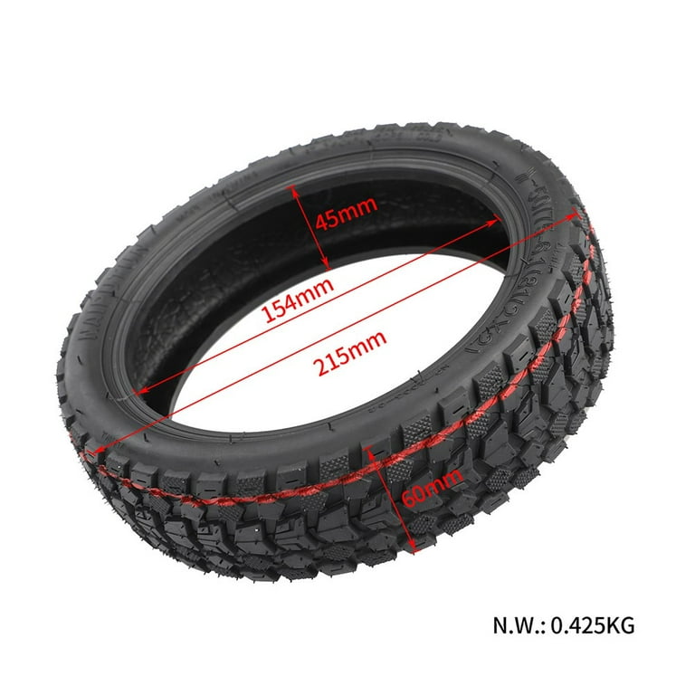 GLFSIL 8 1/2*2 Electric Scooter Tire 50/75-6.1 Off-road Tubeless Tyre For X  iao*mi M365