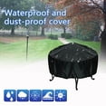thumbnail image 2 of Barbecue Oven Bbq Grill Cover Small Barbecue Grills & Outdoor Cooking Outdoor Round Black Round Waterproof Grill Cover Du-st Cover Fire P-it Cover, 2 of 9