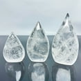 thumbnail image 7 of 1pc Natural White Crystal Water Drop Ornament (3.54-3.94inch) | Artisan Hand-Polished, Lustrous as Cream, Elegant Home Decor & Gift, 7 of 7