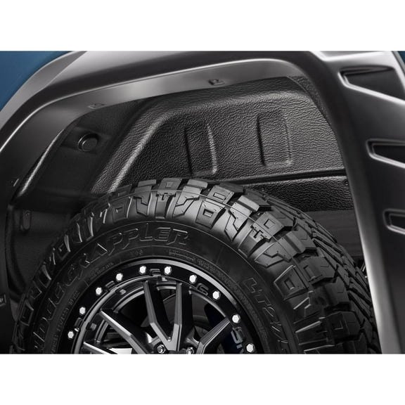 Husky Liners Wheel Well Guards Rear Wheel Well Guards Black Fits 19-22 GMC Sierra 1500