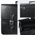 thumbnail image 4 of Lulumm Portafolio para Hombre en Piel Auténtica, Maletín Ejecutivo, Portafolio de Cuero con Llave, Hecho en México, Bolso de Hombro para Negocios, Oficina y Viajes, Tamaño Oficio 7435, 4 of 7