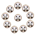 thumbnail image 1 of GUOOL 10Pcs Cute Panda Paper Cups Set Kids Birthday Wedding Party 10Pcs Paper Plates, 1 of 9