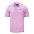 thumbnail image 2 of Men's Cutter & Buck  Pink Cleveland Browns Pike Eco Flora Print Recycled Polo, 2 of 3