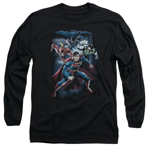 Jla - Cosmic Crew - Long Sleeve Shirt - Small