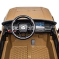 thumbnail image 6 of Lexus GX550 24V 2 Seater Ride On Car for Kids with Remote Control, Electric Car for Kids with Suspension, Bluetooth Music, LED Lights, Cars for Kids Ages 3-6,Champagne, 6 of 10