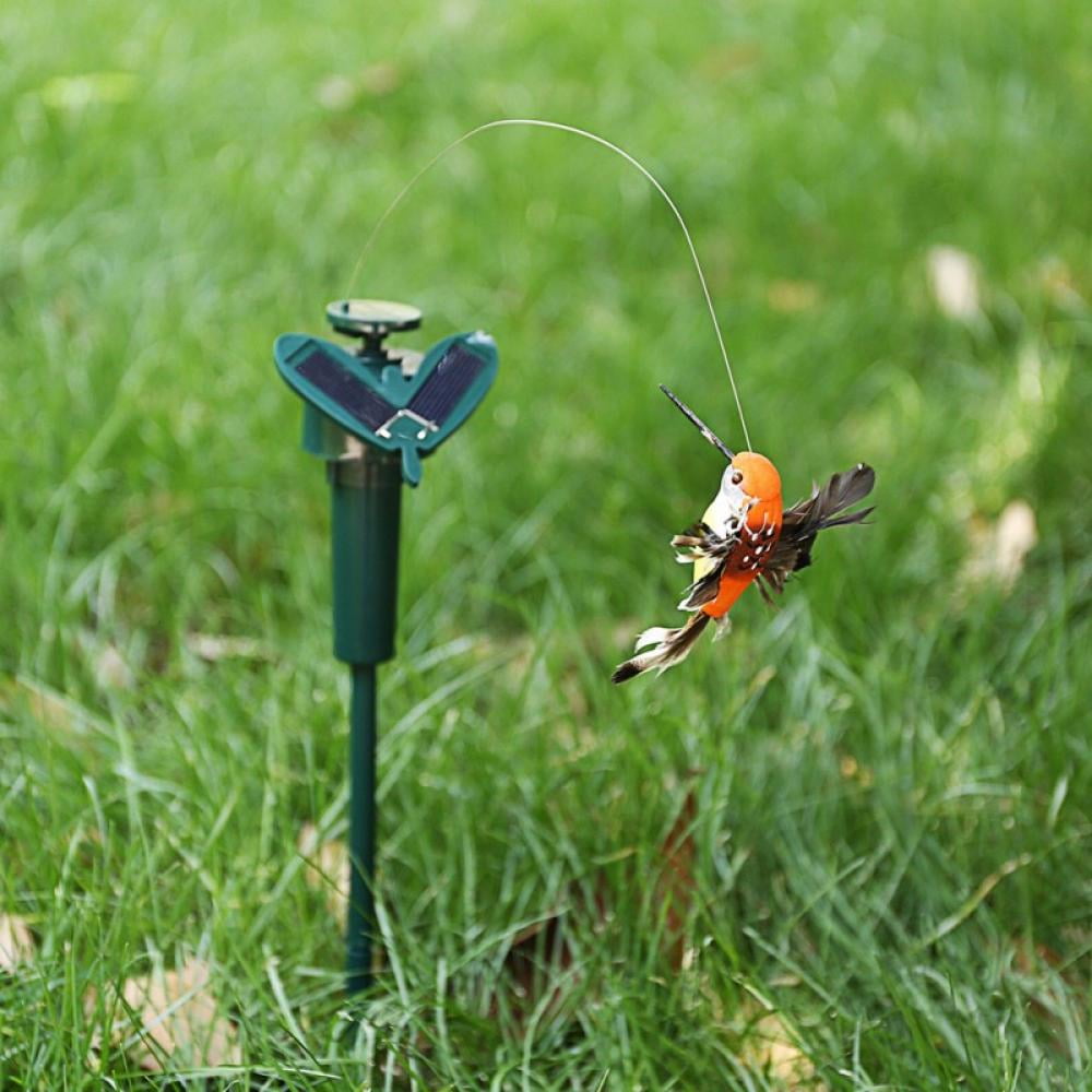 Solar Power Dancing Flying Butterflies Garden Decorations Fluttering  Vibration Fly Hummingbird FlyingBirds Yard Decoration Funny Duck Toys  LLS624 WLL From Aktwins, $2.7