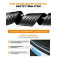 thumbnail image 3 of 2014-2015 fit Honda Civic Coupe Rear Bumper Scratch Guard Rubber Protector Cover, 3 of 13