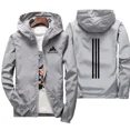 thumbnail image 4 of Abrigo informal cortavientos para hombre, talla grande 7XL, alta calidad, primavera y otoño, nueva marca urbana, cortavientos, Sudadera con capucha con cremallera, pesca y Camping, 4 of 5