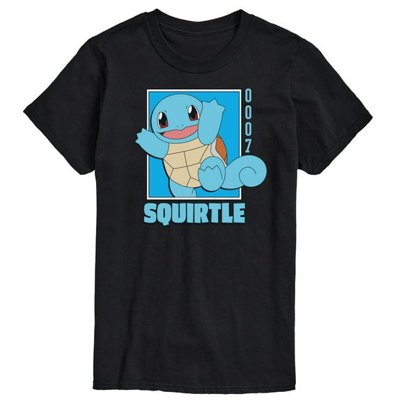 Pokémon - Squirtle Pokedex - Men's Short Sleeve Graphic T-Shirt